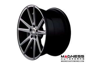 Maserati GranTurismo Custom Wheels by Fondmetal - Gloss Titanium Milled